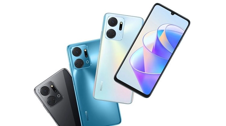 Honor X7A với pin 6000mAh, lý tưởng cho sử dụng liên tục cả ngày.